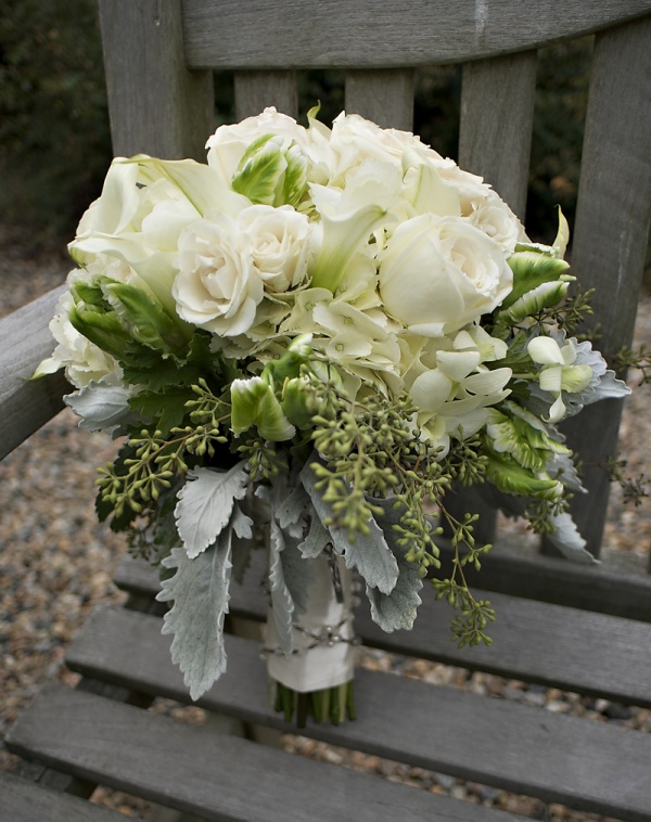 White Rose, Hydrangea Bouquet  Bouquet Bouquet